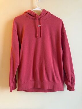 Nike Coral Swoosh Pullover Hoodie